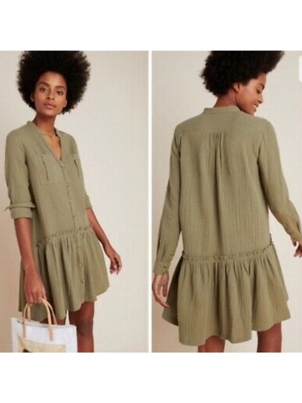 * HP* Maeve Katie Textured Utility Tunic